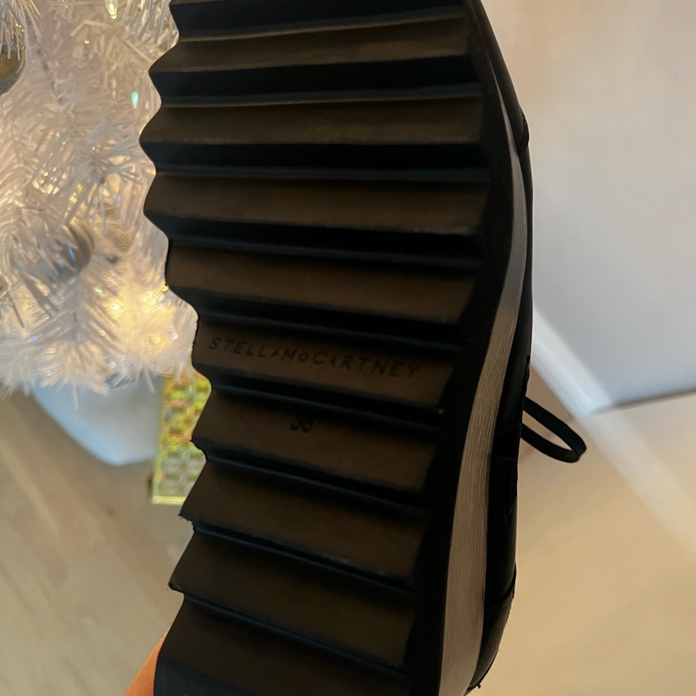 SOLD!!!! Stella McCartney Black Elyse Platform Oxford - Picture 8 of 10
